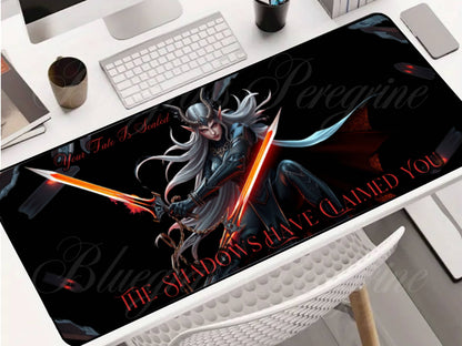 Fantasy Gaming Desk Mat - Your Fate Is Sealed - Cool Gamer Gear, Office Decor, Unique Gift, Workspace Accessory, D&D Tabletop, Elf Desk Mat