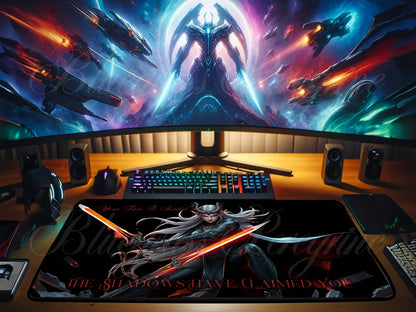 Fantasy Gaming Desk Mat - Your Fate Is Sealed - Cool Gamer Gear, Office Decor, Unique Gift, Workspace Accessory, D&D Tabletop, Elf Desk Mat