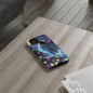 Mystical Butterfly & Waterfall Pixel Case | Nature-Inspired Tough Case | Ethereal Phone Cover | Gift for Nature Lovers