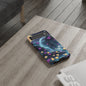 Mystical Butterfly & Waterfall Pixel Case | Nature-Inspired Tough Case | Ethereal Phone Cover | Gift for Nature Lovers