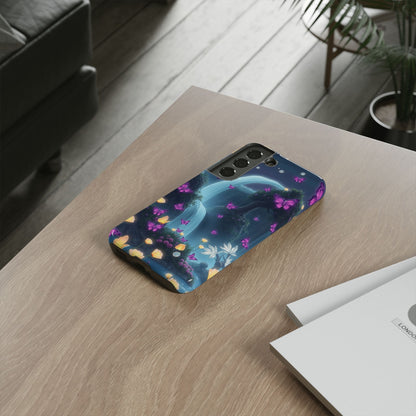 Mystical Butterfly & Waterfall Galaxy Case | Nature-Inspired Tough Case | Ethereal Phone Cover | Gift for Nature Lovers
