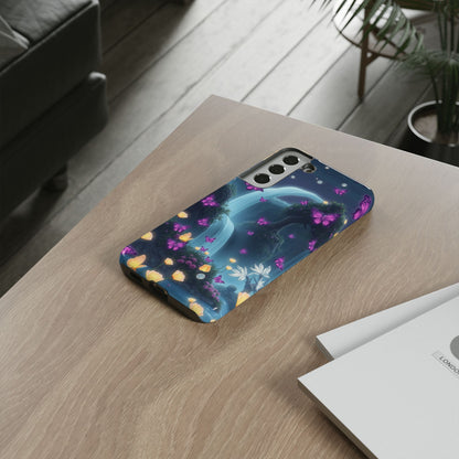 Mystical Butterfly & Waterfall Galaxy Case | Nature-Inspired Tough Case | Ethereal Phone Cover | Gift for Nature Lovers