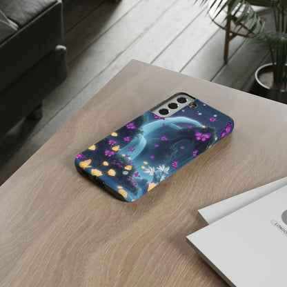 Mystical Butterfly & Waterfall Galaxy Case | Nature-Inspired Tough Case | Ethereal Phone Cover | Gift for Nature Lovers