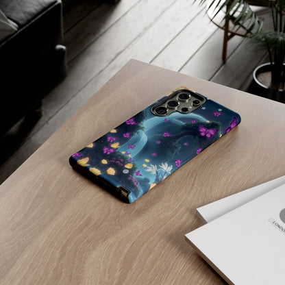 Mystical Butterfly & Waterfall Galaxy Case | Nature-Inspired Tough Case | Ethereal Phone Cover | Gift for Nature Lovers