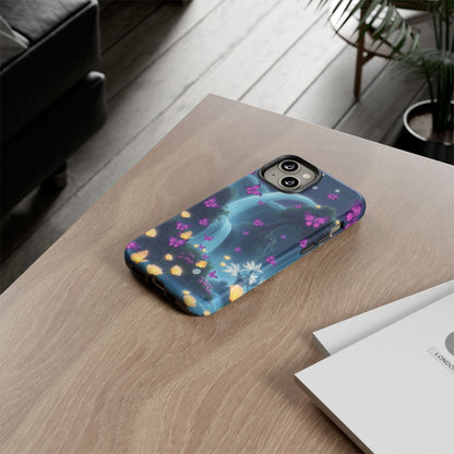 Mystical Butterfly & Waterfall iPhone Case | Nature-Inspired Tough Case | Ethereal Phone Cover | Gift for Nature Lovers