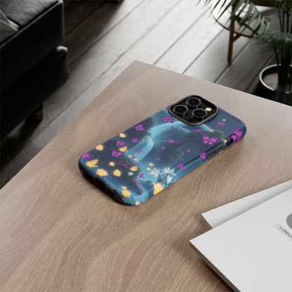 Mystical Butterfly & Waterfall iPhone Case | Nature-Inspired Tough Case | Ethereal Phone Cover | Gift for Nature Lovers